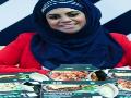 Eat traditional English and Italian food, but also Halal